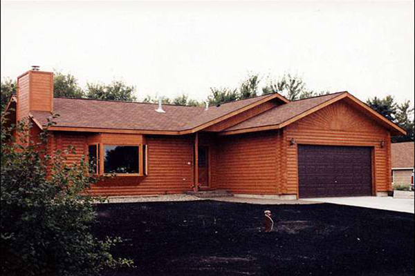 Ash style home exterior