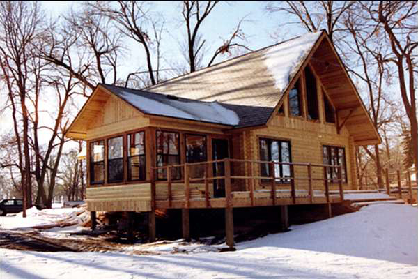 Example of Wilson 3B style log home.